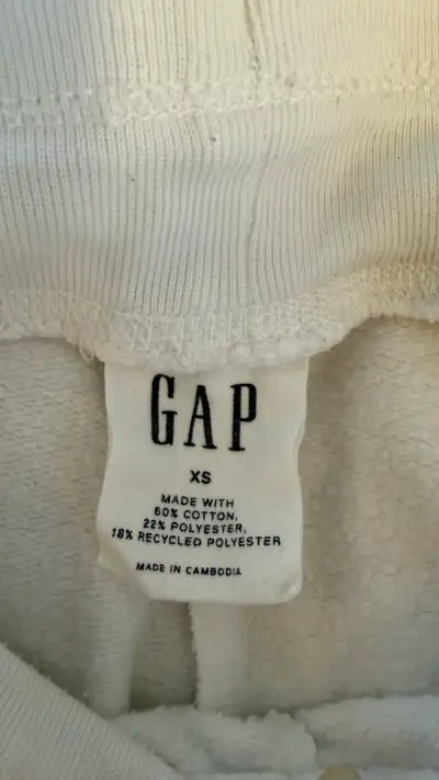 Pantalones de buzo GAP blancos - miniatura 4