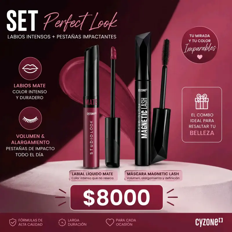 Set de maquillaje Cyzone Perfect Look