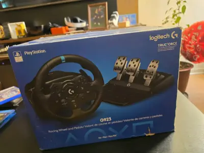 Volante Logitech G923 con juegos PS5 y PS4 - miniatura 5