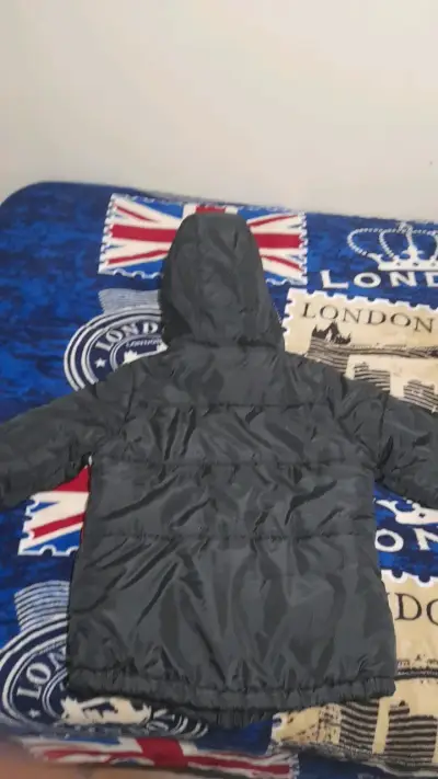 Chaqueta Tommy Hilfiger tricolor con capucha - miniatura 2