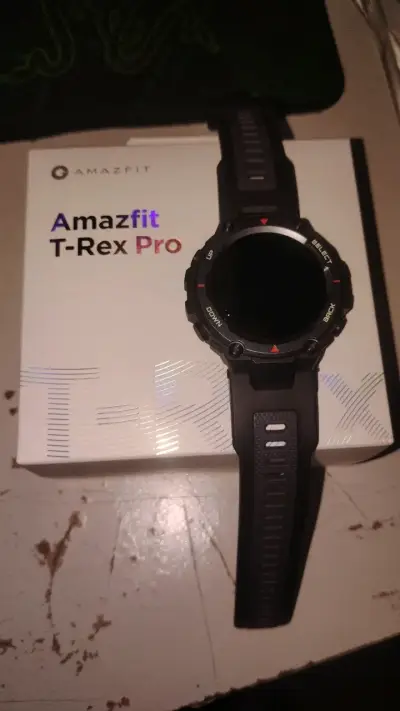 Reloj inteligente Amazfit T-Rex Pro negro - miniatura 1