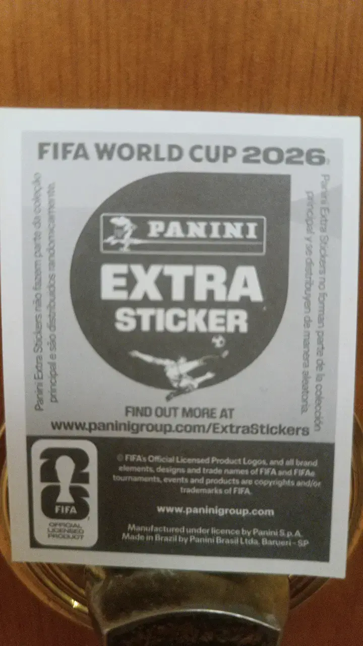 Lámina Panini Erling Haaland Extra Sticker Oro - 2