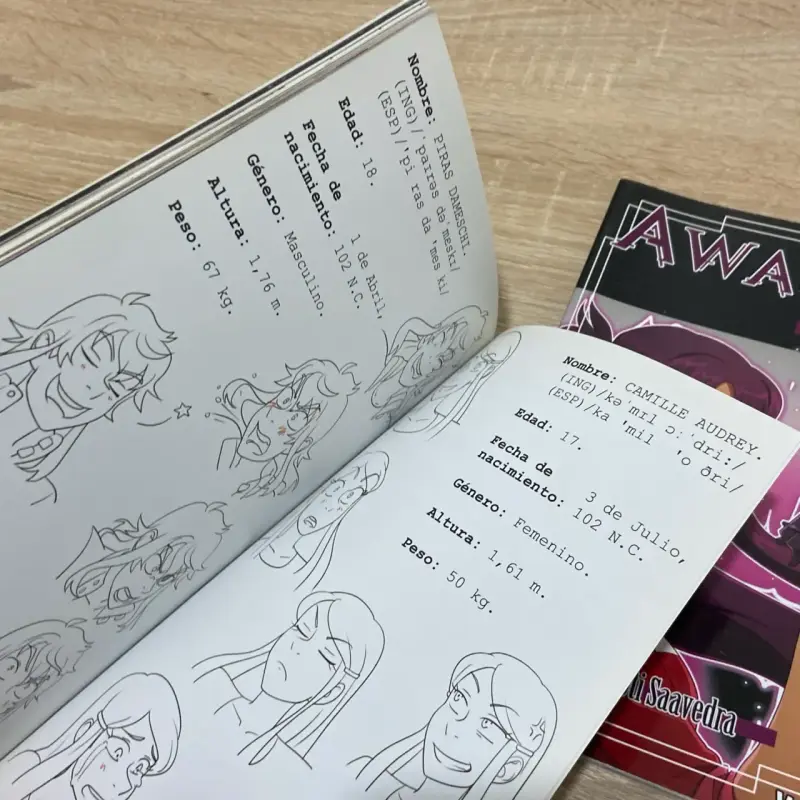 Comic Awaken Volumen 1 y 2 de Koti Saavedra - 4