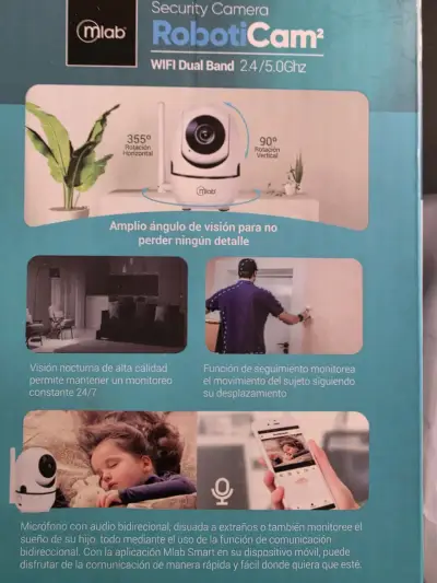Cámara de seguridad Mlab RobotiCam2 WiFi - miniatura 3
