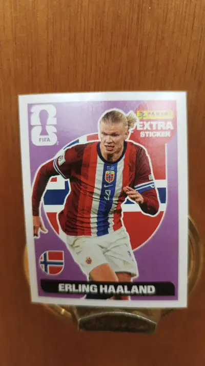 Lámina Panini Erling Haaland Extra Sticker - miniatura 1