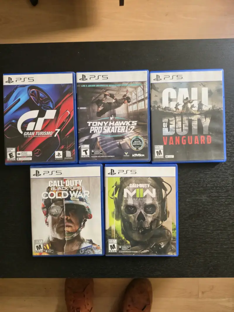Lote de videojuegos PS5: Call of Duty y más