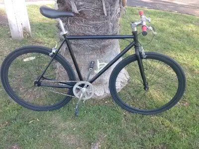 Bicicleta Fixie talla 54 piñón libre/fijo - miniatura 1