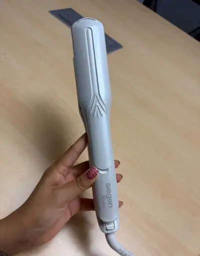Plancha de pelo Siegen blanca a vapor infrarroja - miniatura 1