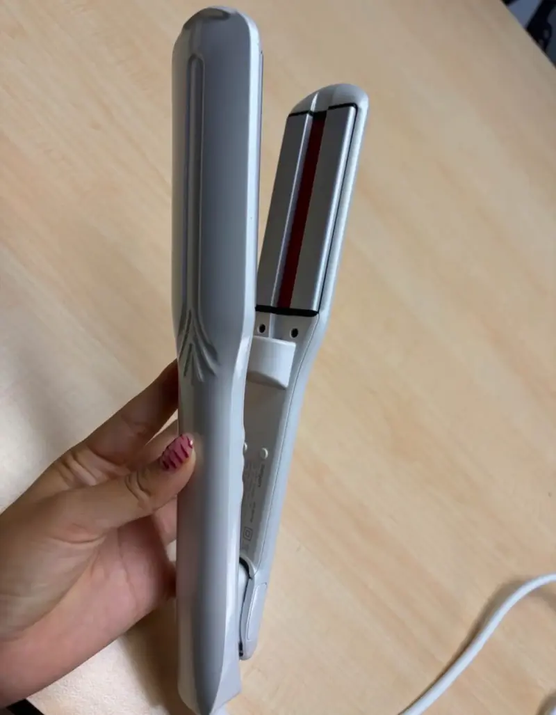 Plancha de pelo Siegen blanca a vapor infrarroja - 2