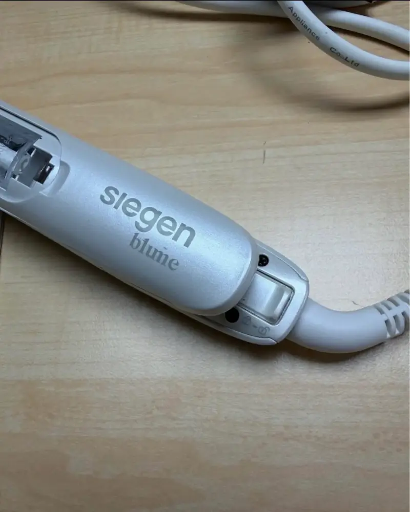Plancha de pelo Siegen blanca a vapor infrarroja - 5