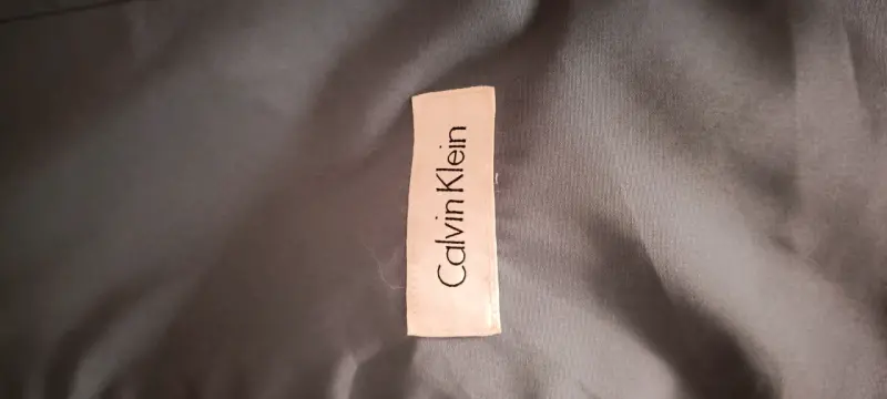 Abrigo trench Calvin Klein gris-celeste para mujer - 5