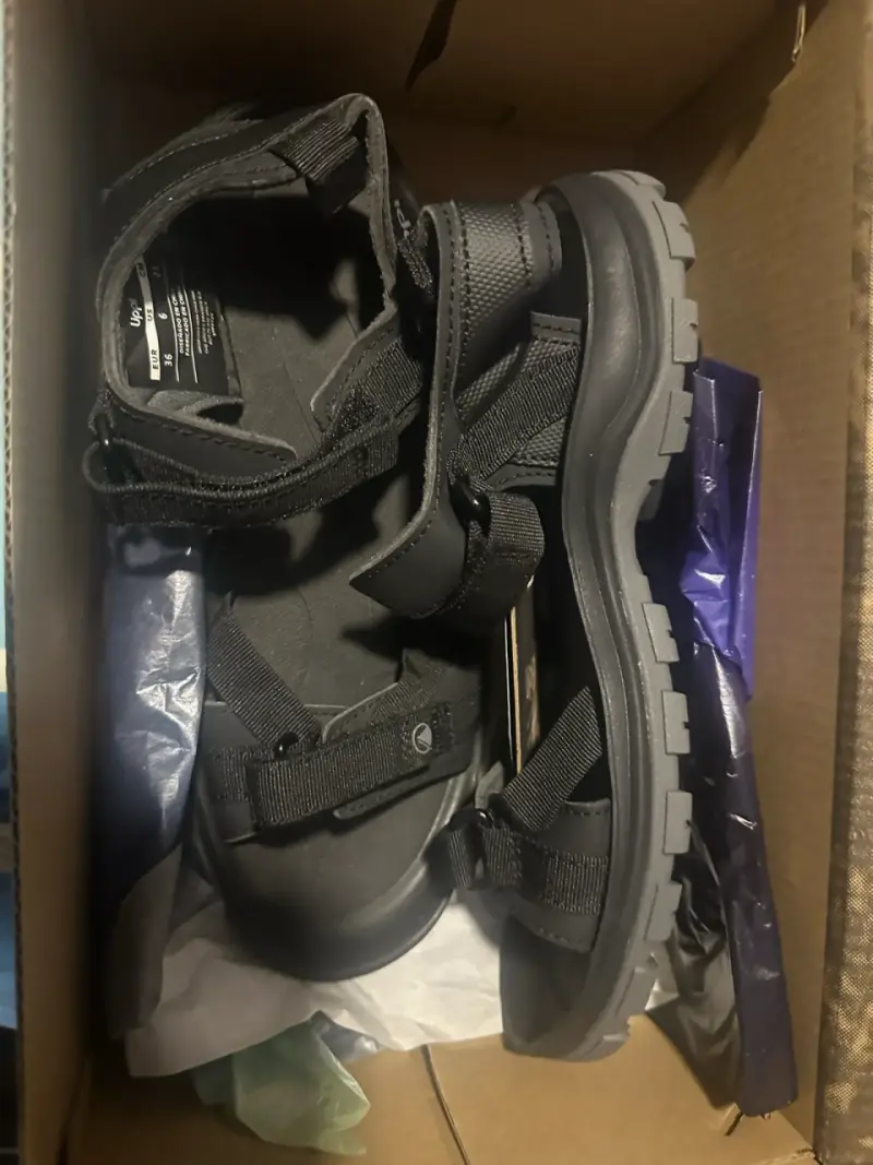 Sandalias deportivas negras para hombre - 3