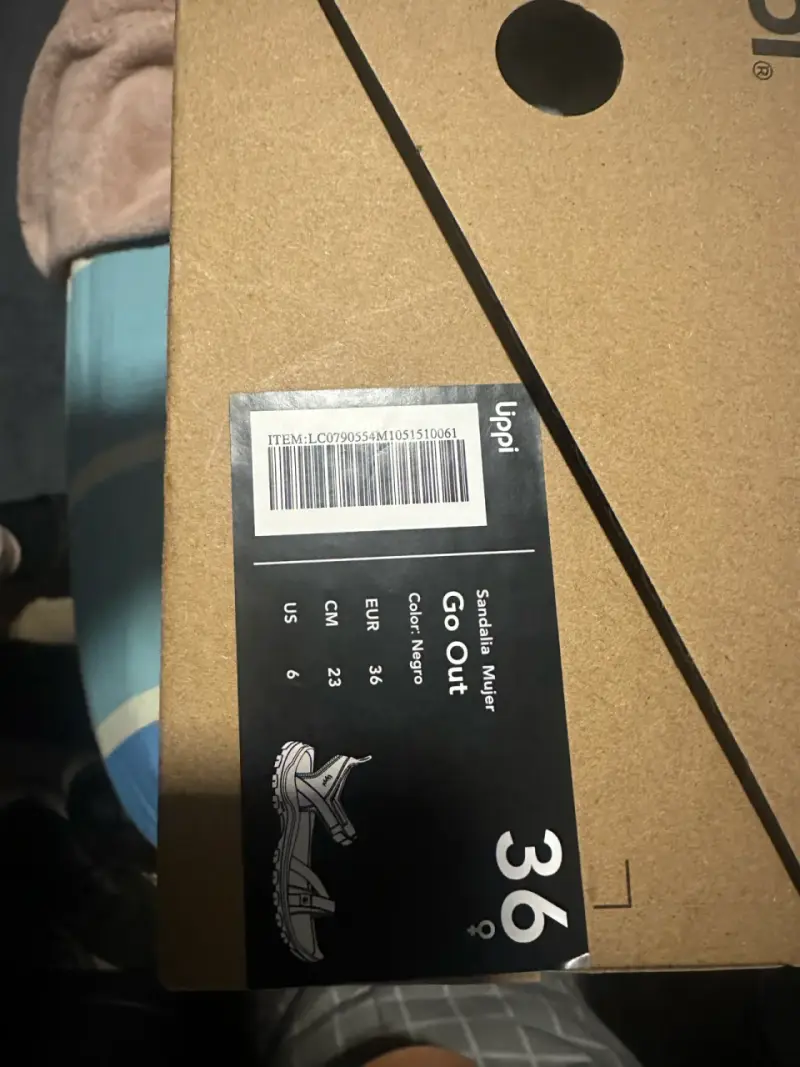 Sandalias deportivas negras para hombre - 4