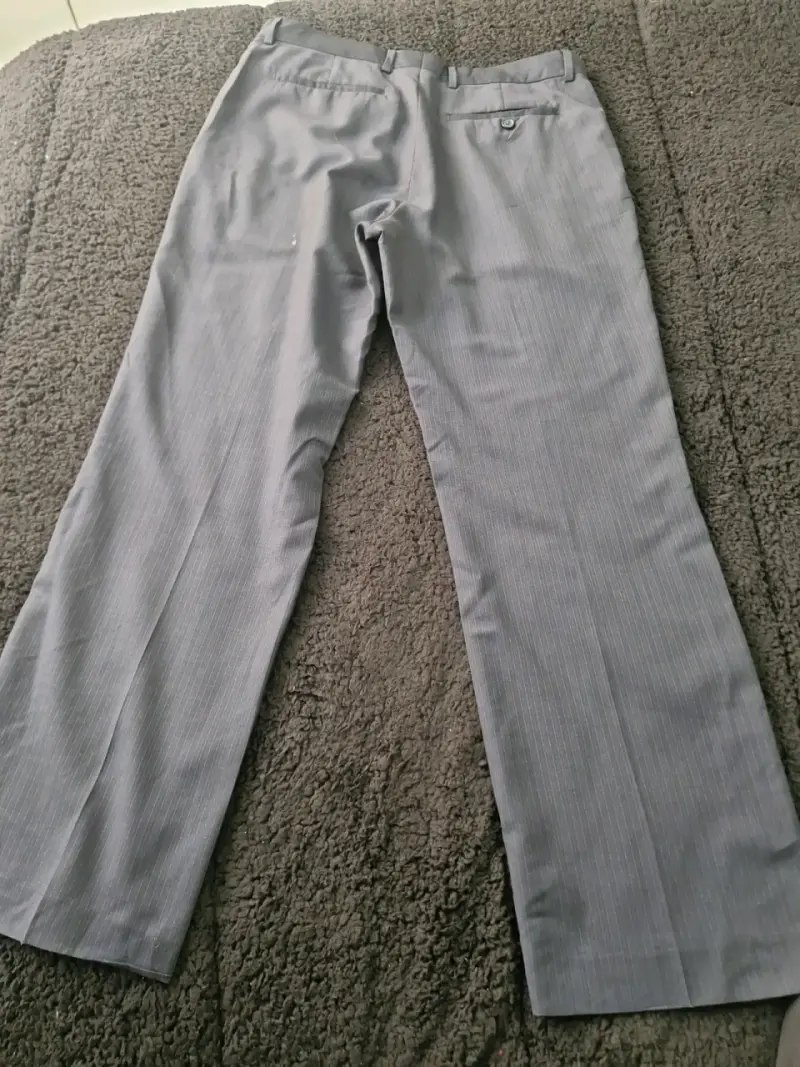 Pantalones de vestir azul oscuro talla 44 - 1