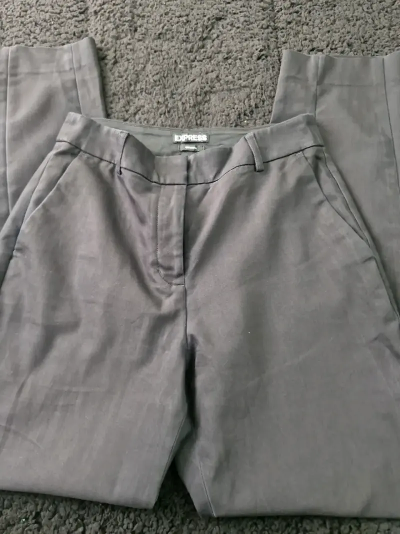 Pantalones de vestir azul oscuro talla 44 - 4