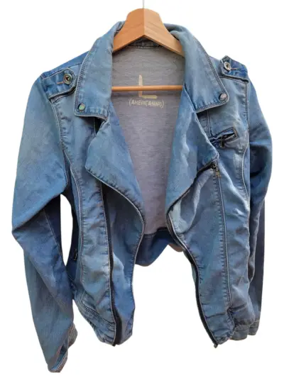 Chaqueta de mezclilla Americanino azul - miniatura 2