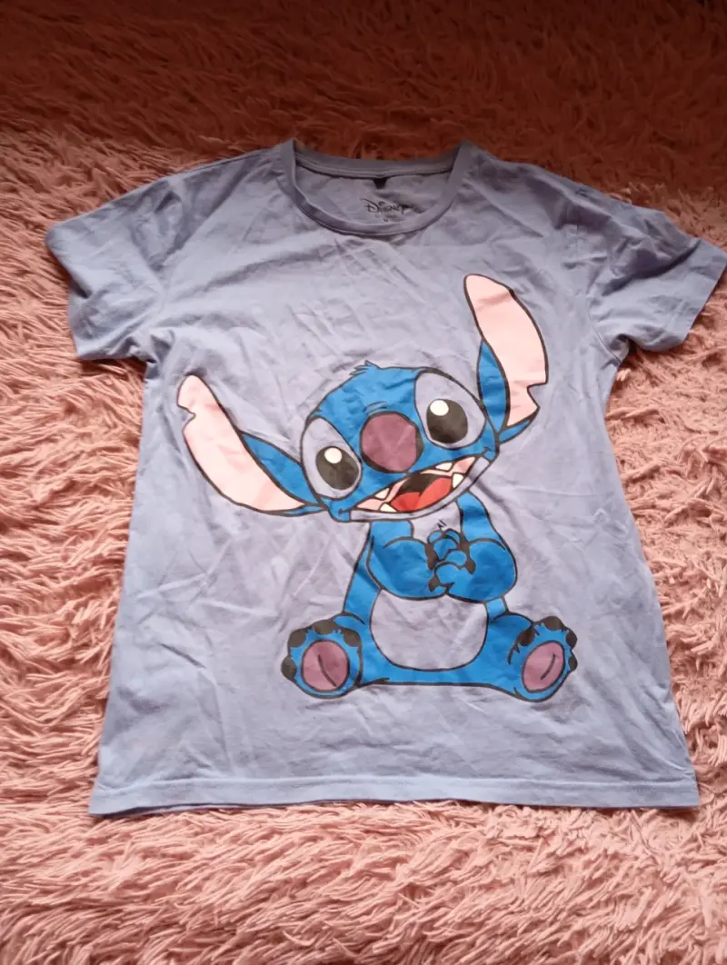 Polera Disney Stitch azul para mujer - 1