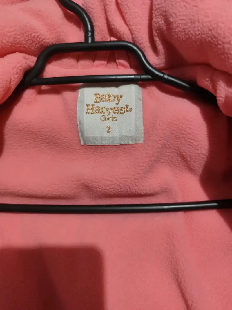 Chaqueta infantil baby harvest azul y rosa - 3
