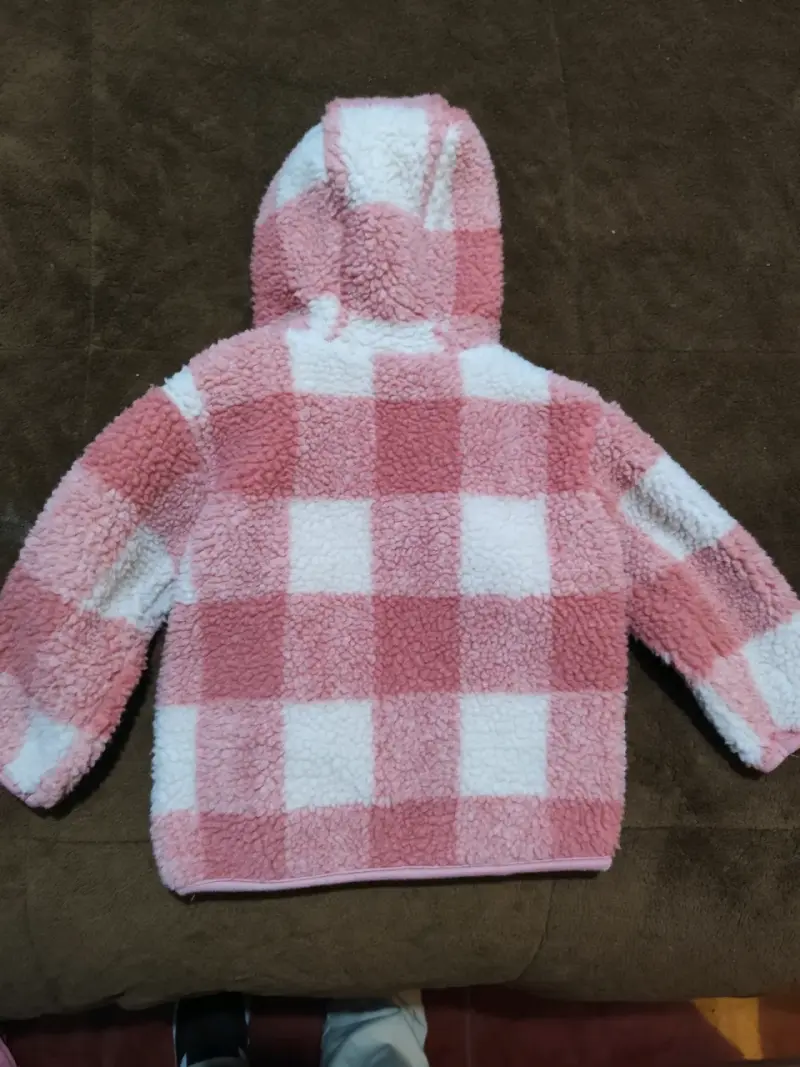 Chaqueta infantil de lana forrada en polar - 3