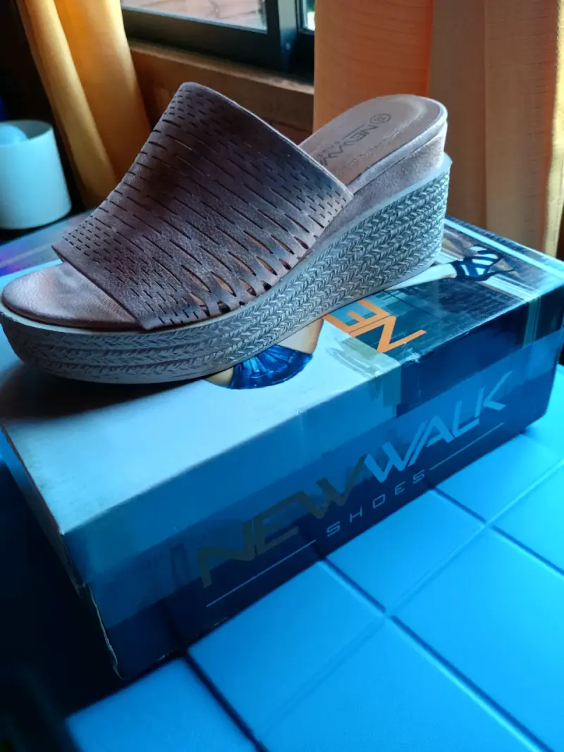 Sandalias New Walk con plataforma tejida - 1
