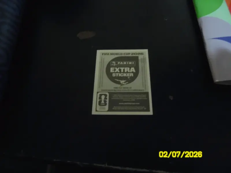 Lámina Panini Extra Sticker Luka Modric FIFA - 4