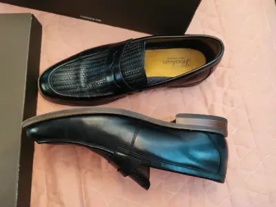 Zapatos formales de cuero negro Florsheim - miniatura 1