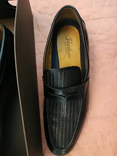 Zapatos formales de cuero negro Florsheim - miniatura 4