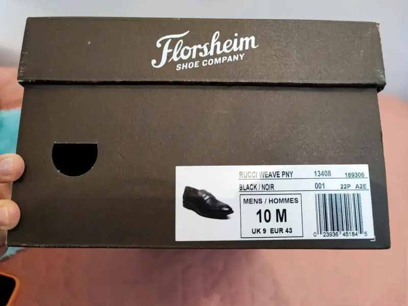 Zapatos formales de cuero negro Florsheim - 5