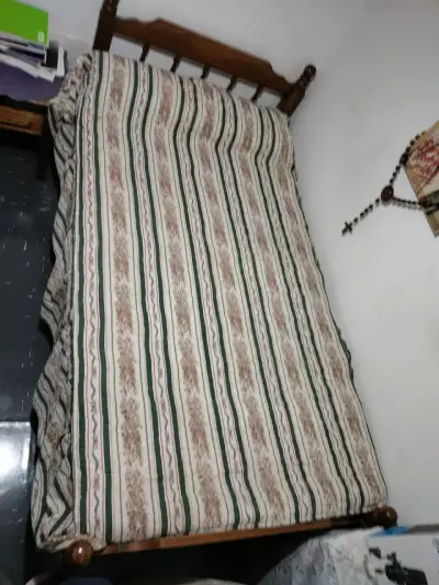 Cama individual con colchón - miniatura 4