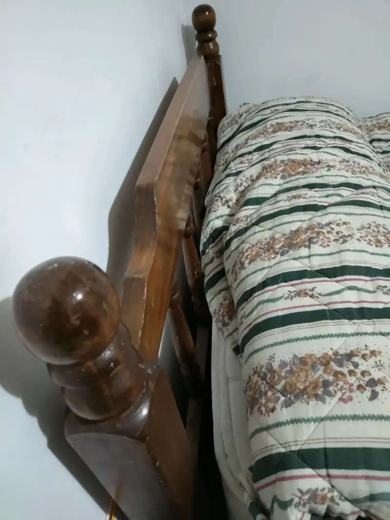 Cama individual con colchón - 5