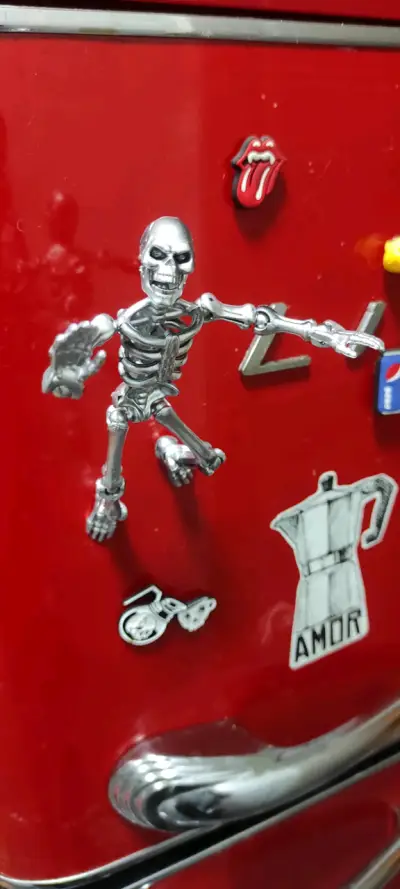 Figura esqueleto articulado calavera - miniatura 3