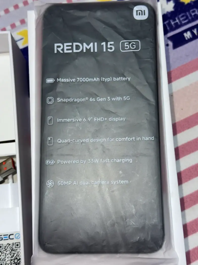 Smartphone Redmi 15 5G con batería de 7000mAh - 4