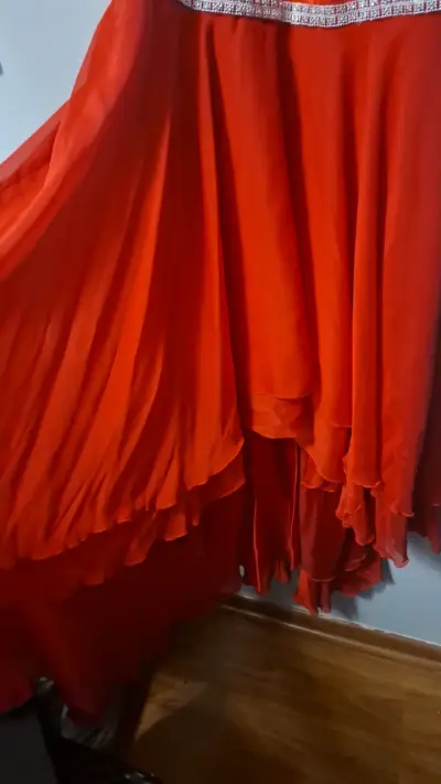 Vestido Rojo Gala 8vo Básico - miniatura 3