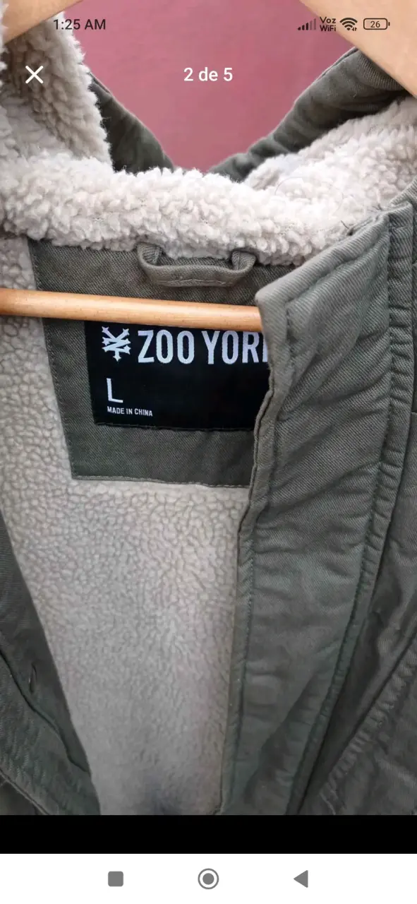 Parka verde Zoo York con capucha - 2