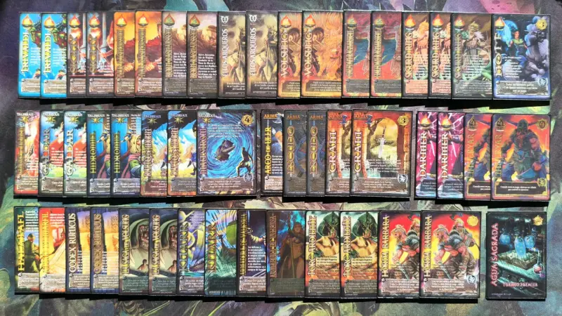 Colección de cartas de juego Mitos y Leyendas