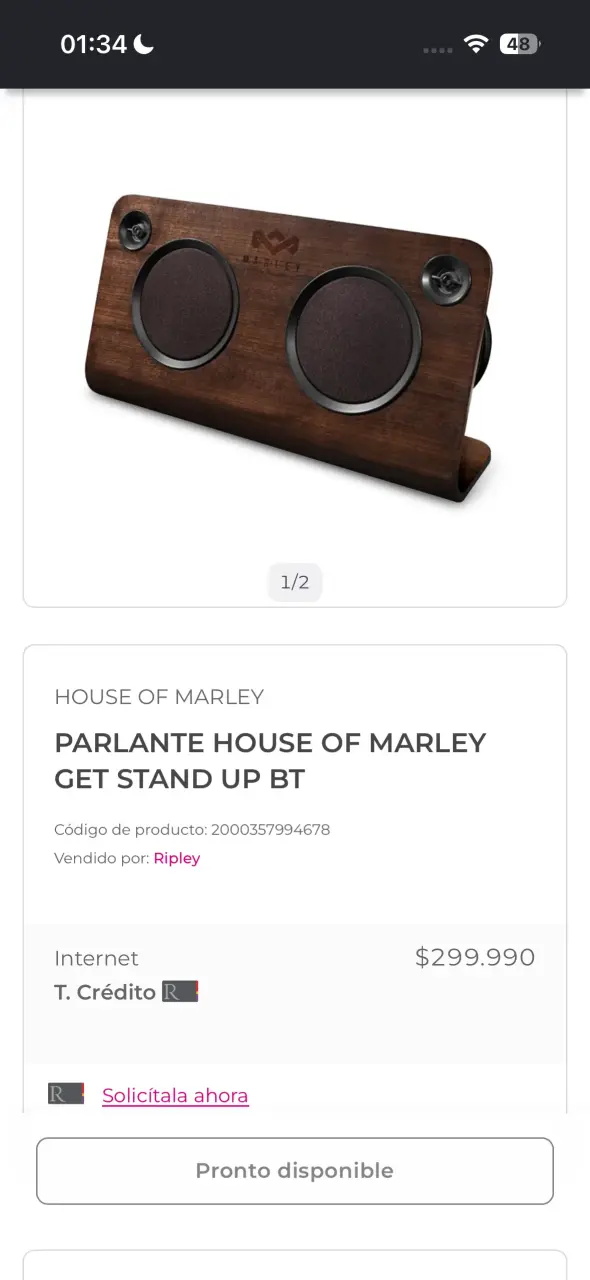 Parlante Marley Premium Bluetooth “Get Up Stand up - 4