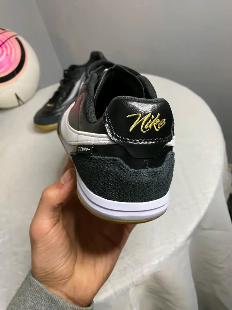 Zapatillas deportivas Nike Tiempo negras - 4