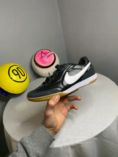 Zapatillas deportivas Nike Tiempo negras - miniatura 6