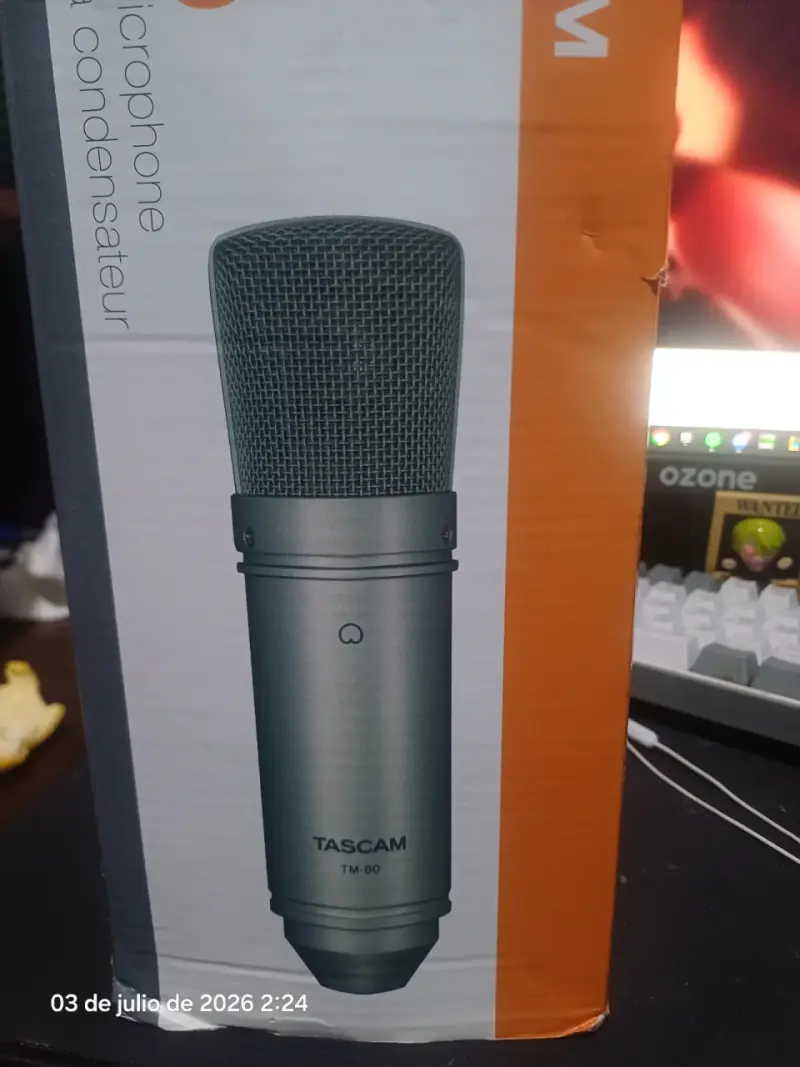 Micrófono de condensador Tascam TM-80 - 1