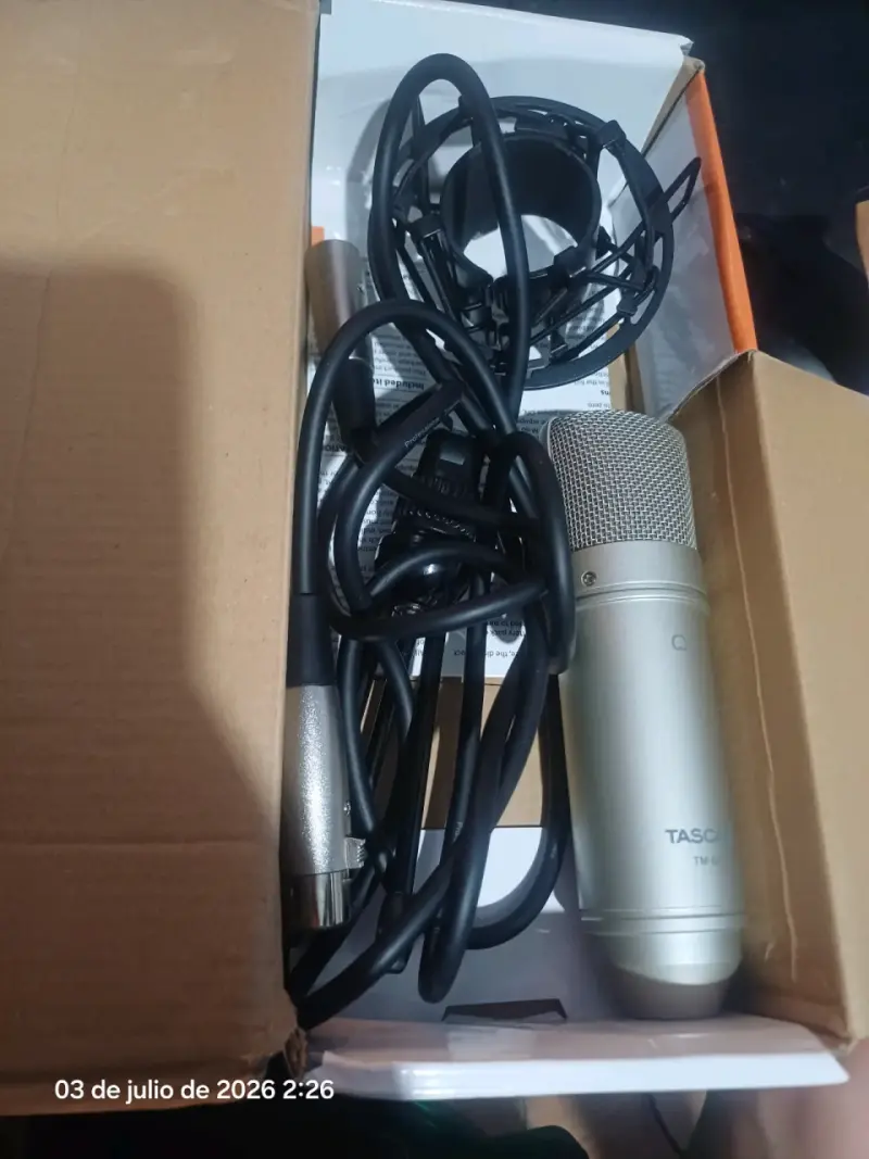 Micrófono de condensador Tascam TM-80 - 3