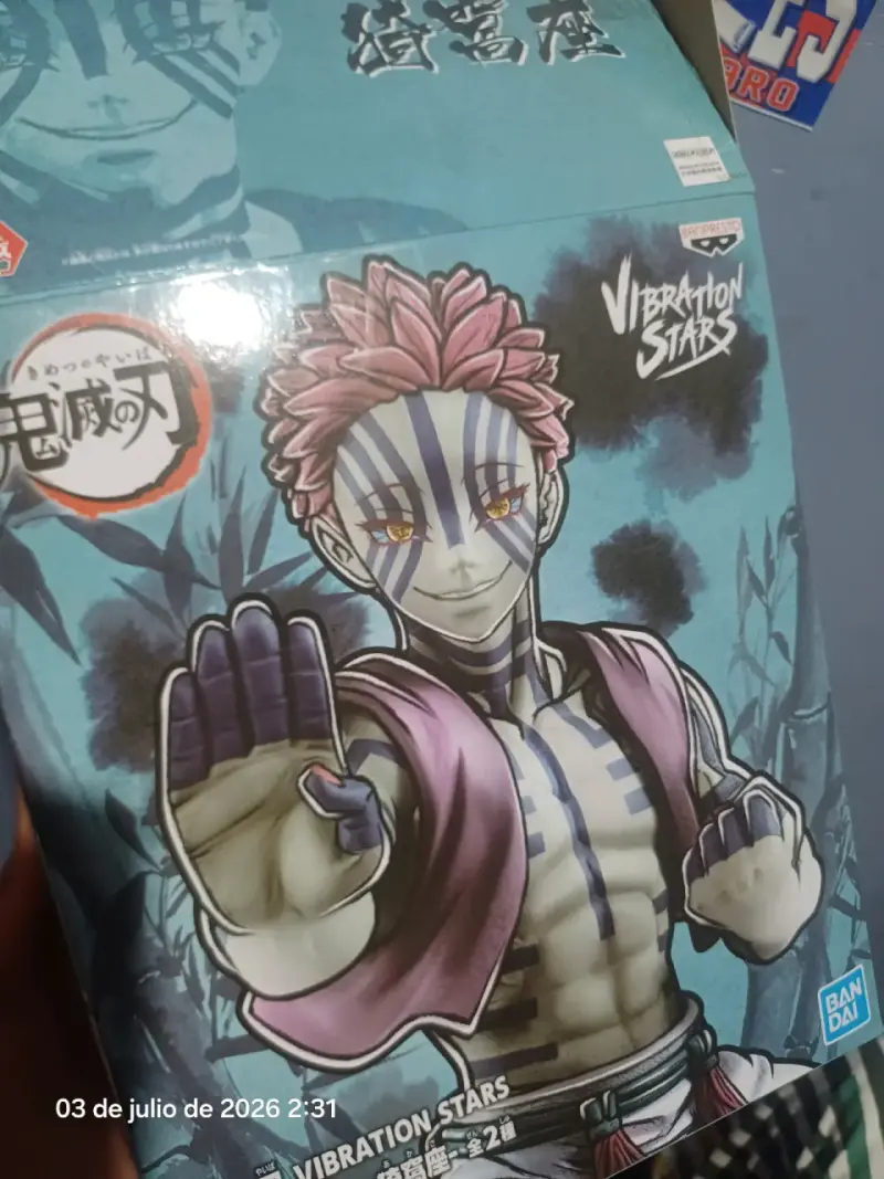 Figura de akaza kimetsu no yaiba - 2