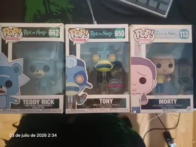 Set de figuras Funko Pop Rick and Morty - miniatura 1