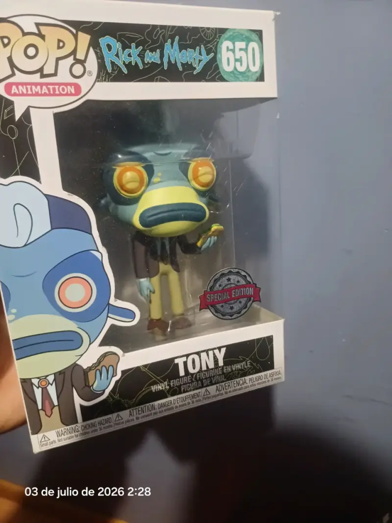 Set de figuras Funko Pop Rick and Morty - 3
