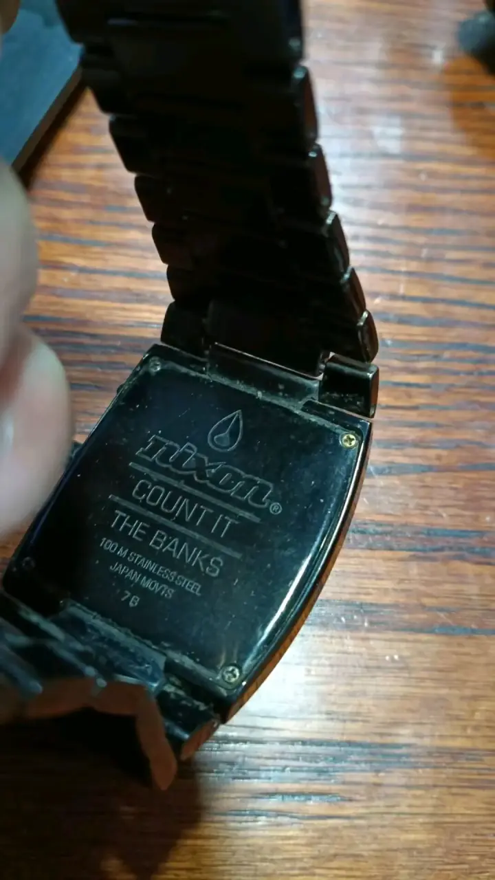 Reloj Nixon The Banks acero inoxidable - 1