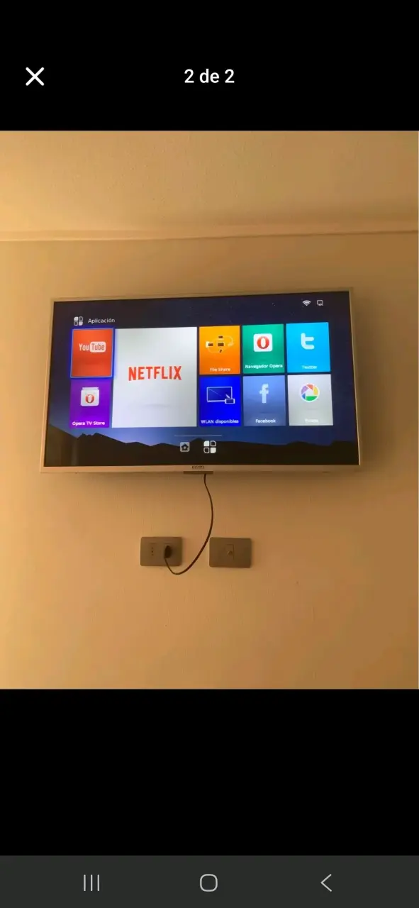 Smart TV Kioto con aplicaciones integradas