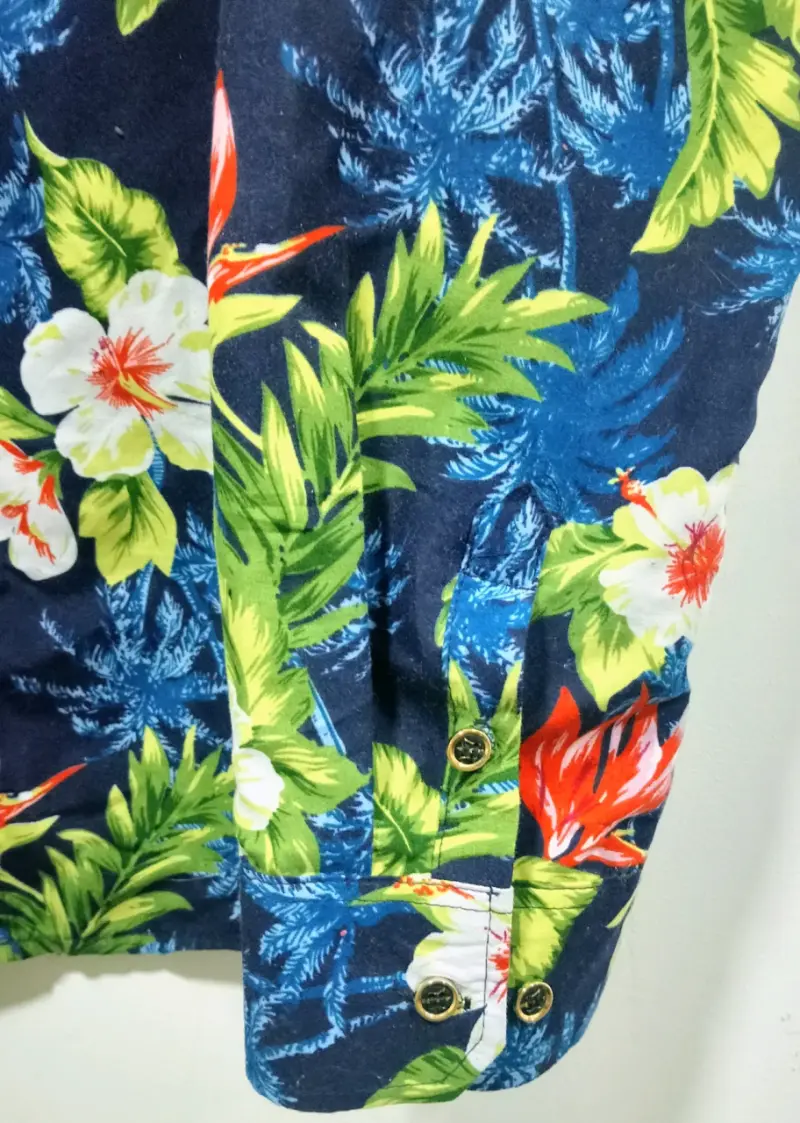 Camisa con estampado hawaiano talla XXL - 3