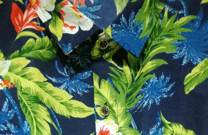 Camisa con estampado hawaiano talla XXL - 6