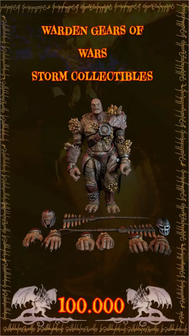 Figura de colección Warden Gears of War