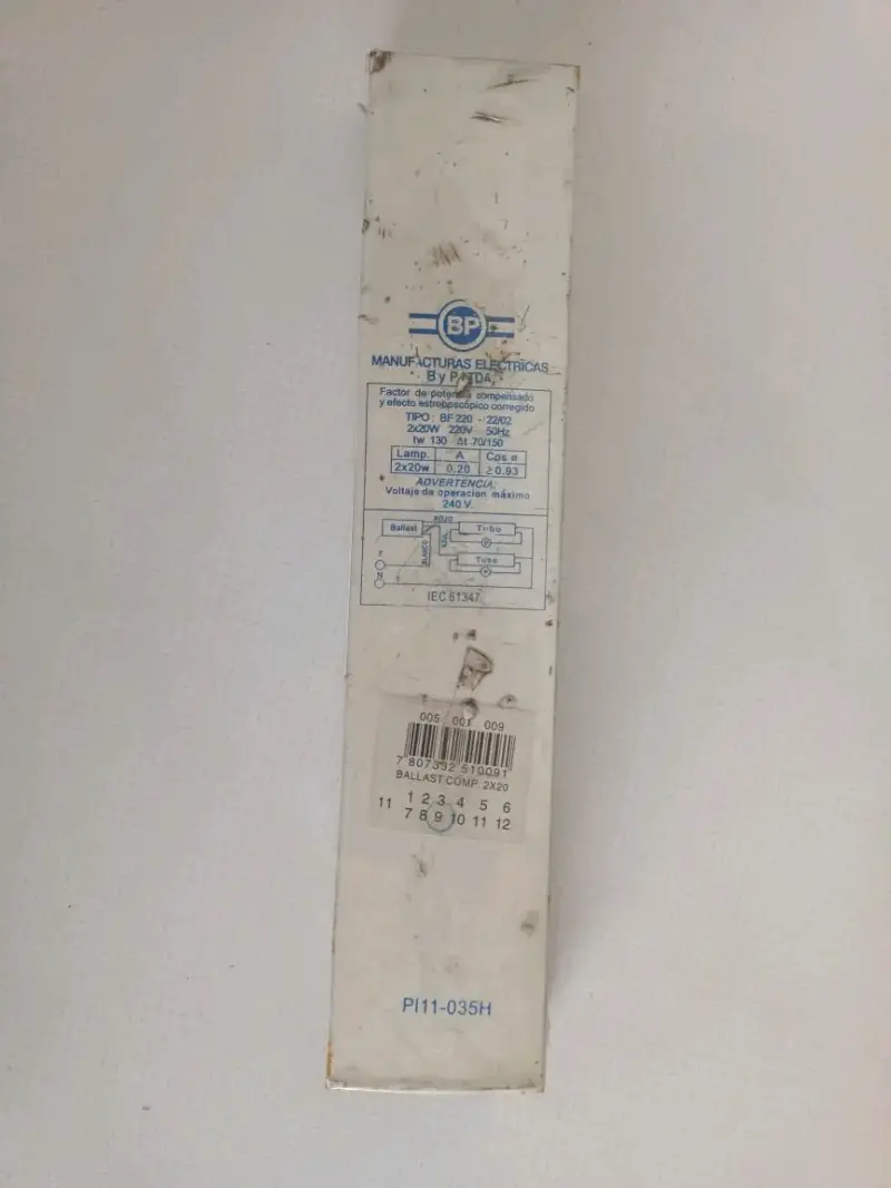 Aislador eléctrico cerámico doble tornillo - 4