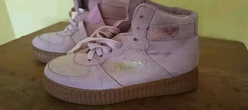 Zapatillas altas Puma réplicas  rosas para mujer - 3
